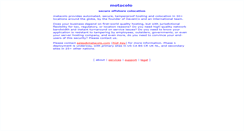 Desktop Screenshot of metacolo.com